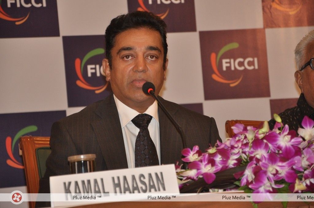Kamal Haasan - Kamal Hassan at Federation of Indian Chambers of Commerce & Industry - Pictures | Picture 133387